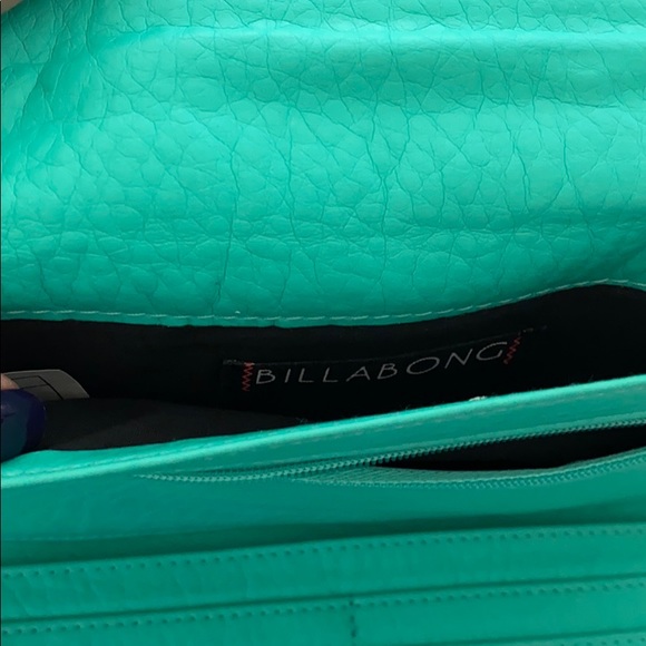 Billabong Women’s Small City Vibes Wallet in Teal - Picture 6 of 7
